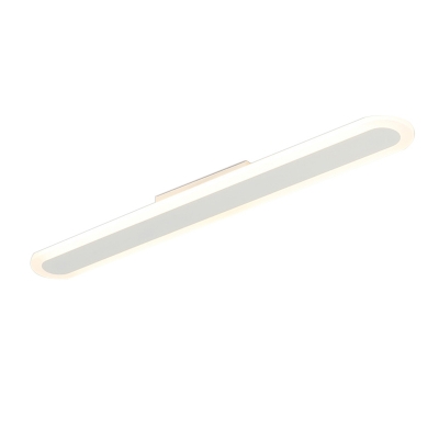Linear Flushmount Lighting Minimalism Acrylic Led Flush Ceiling Light with White Lighting