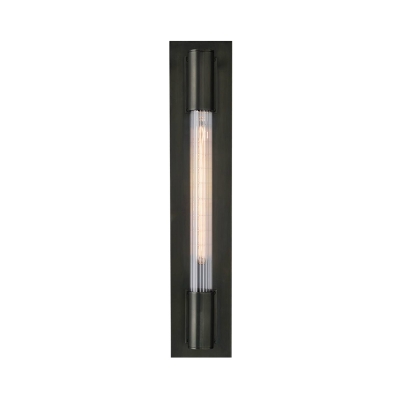 Black/Gold Linear Wall Mounted Light Industrial Rustic Metal Led Wall Lighting for Bathroom
