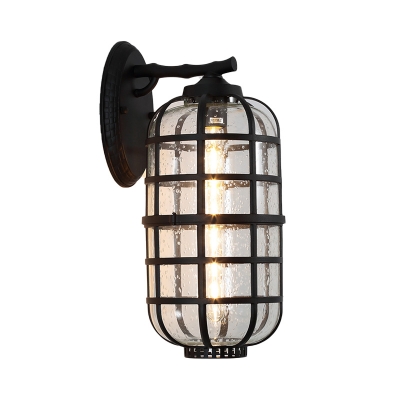 Oval Shade Wall Sconce Outdoor 5.5