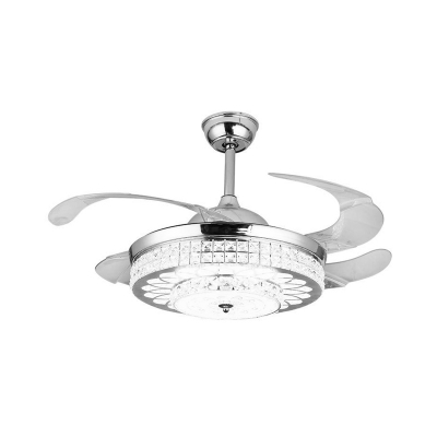 Featured image of post Silver Ceiling Fan With Light - I took the opportunity to purchase and install a ceiling fan with light, with the intention of using very low.