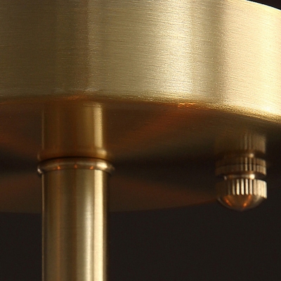Orbit Curved Crystal Rod Chandelier Light Postmodern 6 Heads Gold Hanging Ceiling Light