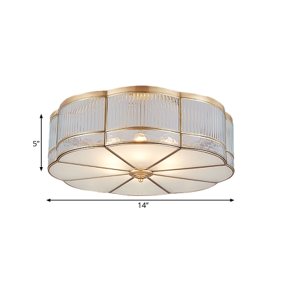 Colonial Clover Ceiling Mounted Light 14