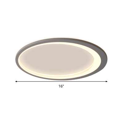 Nordic Style Oval Ring Ceiling Light 12