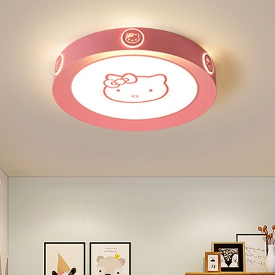 Round Acrylic Ceiling Fixture Kids 16