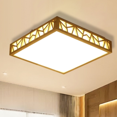 Square Flushmount Lighting Contemporary, Bedroom Ceiling Light Fixtures Canada