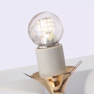 Modo Chandelier Lighting with Burst Design Multi Light Milky Glass Modern Pendant Light in Gold