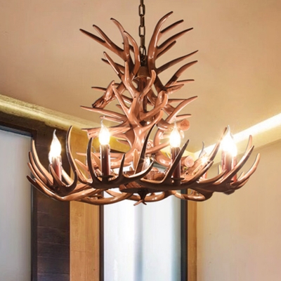 Antler Ceiling Chandelier Farmhouse 9 Heads 23