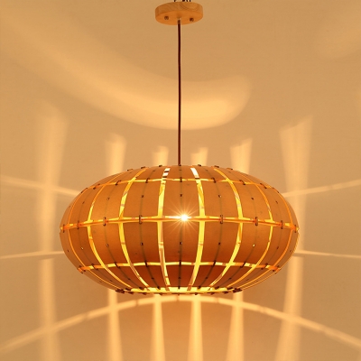 Lantern Ceiling Lamp Chinese Wood 16