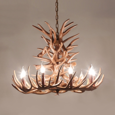 Antler Ceiling Chandelier Farmhouse 9 Heads 23