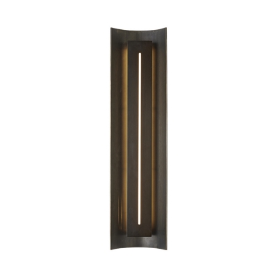 Bend Wall Lighting Minimalist Metal LED Sconce Light Fixture in Black for Living Room