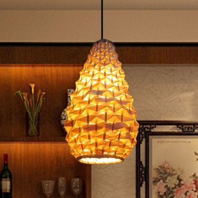 Hand-Woven Hanging Light Chinese Bamboo 8