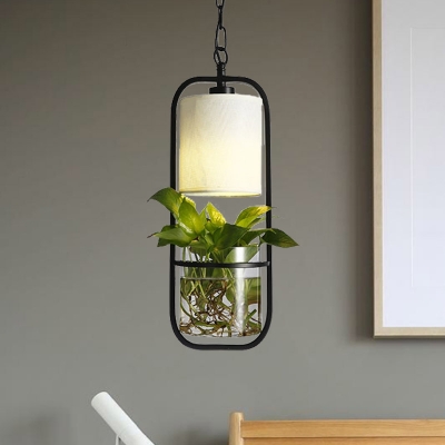 Industrial Plant Deco Pendant Light Kit, Hanging Plant Light Fixture