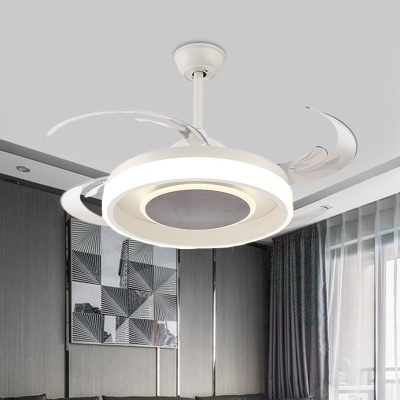 Modernist Circle Hanging Fan Lamp 42