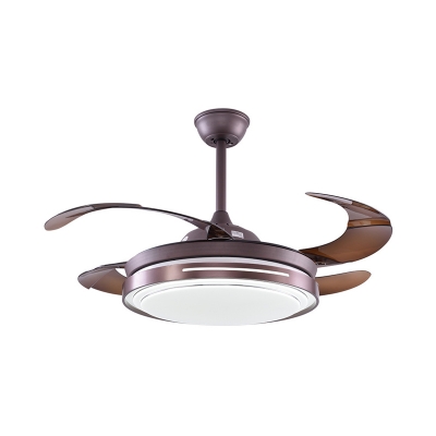 Modernist Round Ceiling Fan Lamp 52