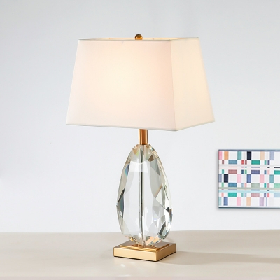 crystal droplet table lamp