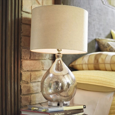 Black Grey Coffee Fabric Table Lamp, Pier 1 Imports Teardrop Luxe Table Lamps