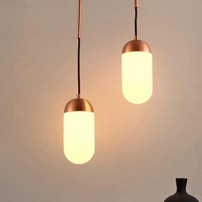 Lights Copper Hanging Lamp Kit, Multi Pendant Light Fixture Kit