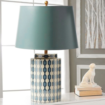 Tapered Shade Parlor Table Lamp Rural, Beach Style Lamps Australia