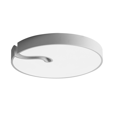 Simplicity Circular Flush Ceiling Light Acrylic 16