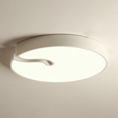 Simplicity Circular Flush Ceiling Light Acrylic 16
