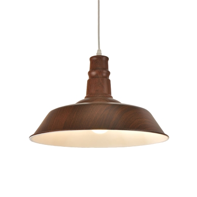 1 Head Pot-Lid Pendulum Light Nordic White/Coffee/Green Aluminum Ceiling Suspension Lamp over Table