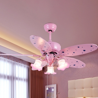 Lights Girls Bedroom Ceiling Fan Lamp, Ceiling Fans For Girl Bedroom