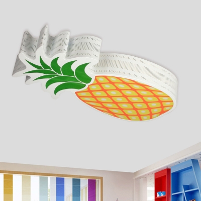 Pineapple/Violin Ceiling Mounted Light Creative Acrylic LED White Flush Mount Recessed Lighting for Bedroom