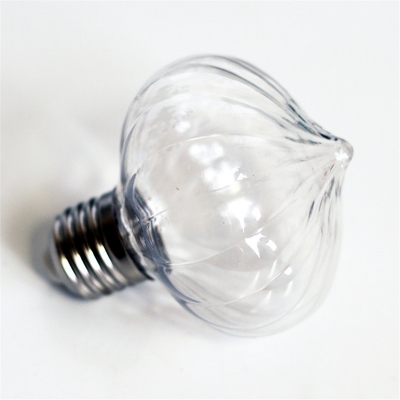 Bulb Shaped LED Festoon Light Simple Clear Plastic 100 Bulbs Bedroom Battery/USB String Lighting