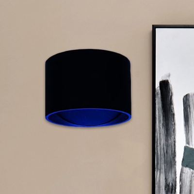 Ring Mini Up and Down LED Wall Sconce Simplicity Metal White/Black Wall Mounted Lighting in RGB Light