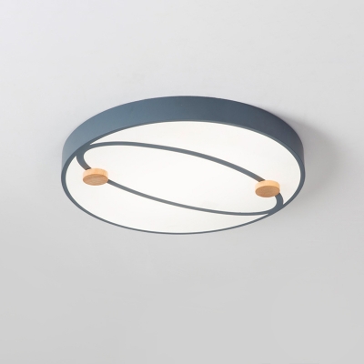 Planet Orbit Ceiling Light Fixture Macaron Acrylic 16