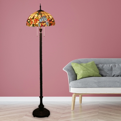 2 Bulbs Floor Lamp Victorian Fl, 2 Light Bulb Floor Lamp