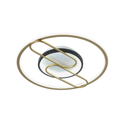 Simplicity Ring Ceiling Fixture Metal 16