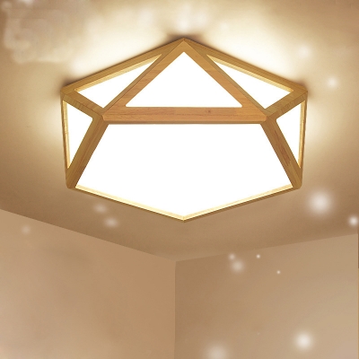 Diamond Flush Ceiling Light Modern Acrylic 15