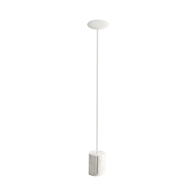 Simplicity LED Reading Floor Light White/Black Lotus Leaf Shaped Floor Lamp with Metal Shade