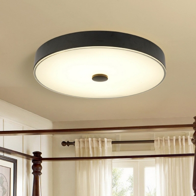 Black Gold Round Ceiling Light Fixture, Round Light Fixture Cover