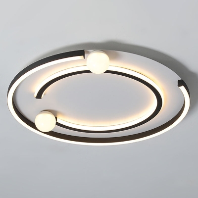 Round/Square/Rectangle Ceiling Fixture Novelty Modern Acrylic Ultrathin LED Flush Mount Light in Warm/White/3 Color Light