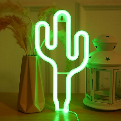 Trendy Decorative Assorted Shape Table Light Plastic Bedroom LED Battery Night Lamp in White