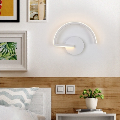 Minimalist Geometric Shape Wall Lamp Acrylic Living Room LED Sconce Light Fixture