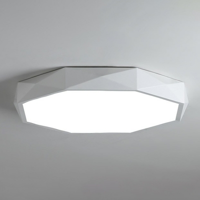 Nordic Ultrathin Flush Ceiling Light Acrylic Corridor LED Flush Light Fixture with Beveled Side