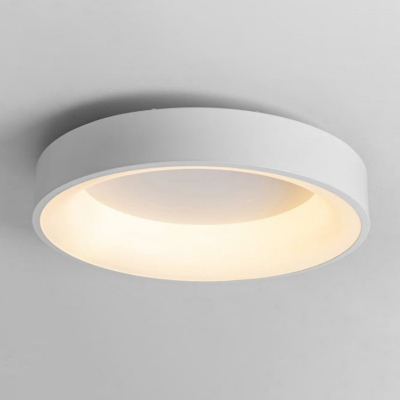 Metal Circular Flushmount Ceiling Lamp Nordic Style LED Flush Mount Lighting for Bedroom