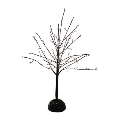 Copper Wire Starry Tree Night Lamp Artistic Battery LED Table Lighting for Living Room