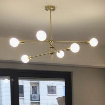 Minimalist Molecular Modo Chandelier Lighting Metal Living Room Pendant Light Fixture