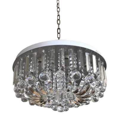 Plentiful Crystal Balls Hang Together Luxurious and Modern 19.6