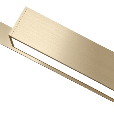 Aluminum Sticks LED Hanging Chandelier Minimalistic Suspension Pendant Light for Bedroom