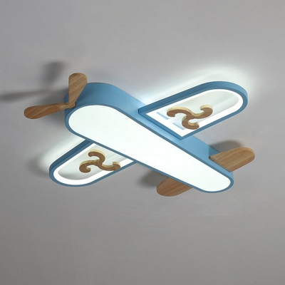 Modern Style Plane Shape LED Flush Mount Acrylic Bedroom Flushmount Ceiling Light