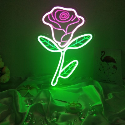 White Statuette LED Night Lamp Creative Plastic Table Lighting for Childrens Bedroom