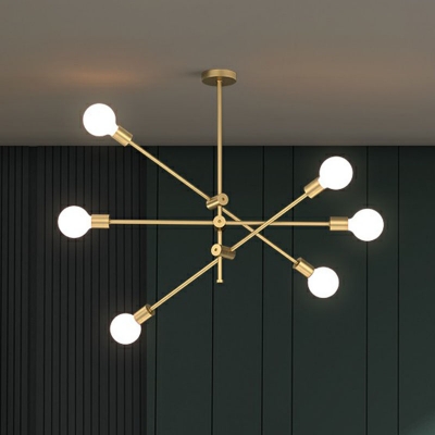 Modo Dining Room Chandelier Pendant Light Handblown Glass Contemporary LED Hanging Light