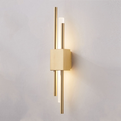 Acrylic Sticks Sconce Lighting Minimalist LED Wall Mount Light Fixture for Corridor