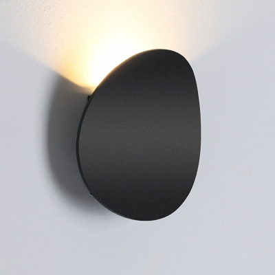 Geometry LED Modern Living Room Wall Sconce Aluminum Shade 1-Light Wall Light