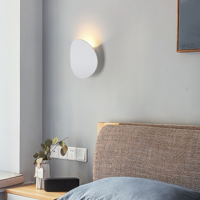 Geometry LED Modern Living Room Wall Sconce Aluminum Shade 1-Light Wall Light